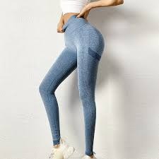 Leggins Mujer Push Up azul L/XL - additional image 3